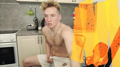 Blond Soccer Boy Fetish Solo - Big Dick Bliss