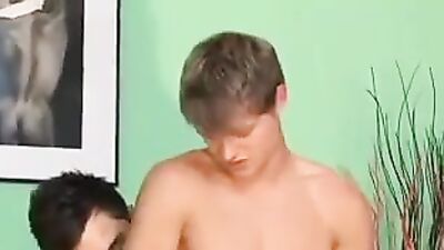 Green Room Hard Twinks: Anal Play With Buddies