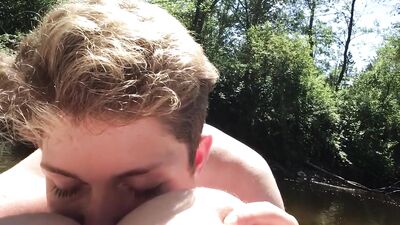 Gay River Fetish Eating Ass - Down by the river boys porn