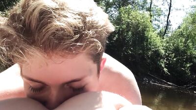 Gay River Fetish Eating Ass - Down by the river boys porn