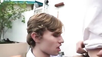 Neighborhood Lust: Brothers Take It Outside Again!