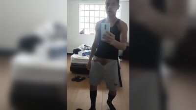 Gay Porn Boys Showcasing Long Thick Cocks - Web-Cam Action!