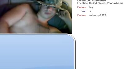 Straight Army Boy Cams Into Gay Web-Cam Twink Porn