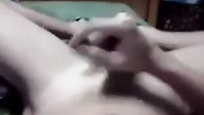 Young Pornstar Splashes His Cum All Over the Place!