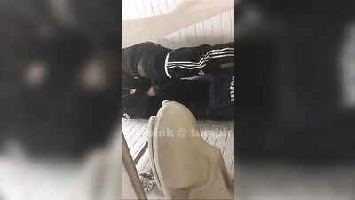 Meet the Black Toilet Boys - An Amateur Handjob Porn!