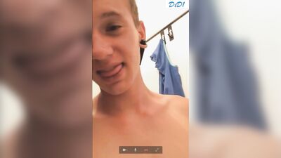 Cute jerks in the boys washroom teen solo porn
