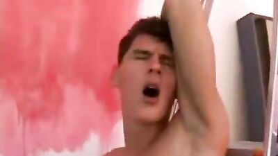 Break Away Painting: Twink Gay Porn Videos