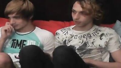 Two Cute Boys First Time Gay Sex - Hardcore Oral Action Bareback Cum Shots!