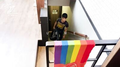 Asian Cutie and His Brothers Long Dick: BlueMen Twink Tube Boys Porn