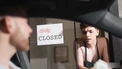 Bareback Burger Fiesta - Hot Baresex Action