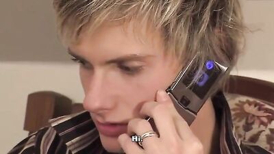 Young Twink Threesome: Cute Boys in Gay Porn Action