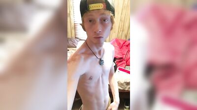 Messy Bedroom Gay Cam JR Ki*d Porn Action Mix