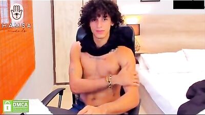 Curly Gay Porn Sam Cum Cam - Explosive Hardcore Fun!