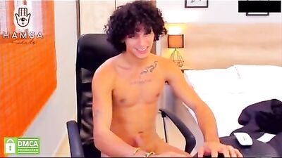 Curly Gay Porn Sam Cum Cam - Explosive Hardcore Fun!