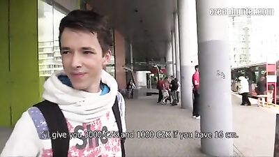 Horny Skinny Twink Gets Cash For Raw Anal Sex