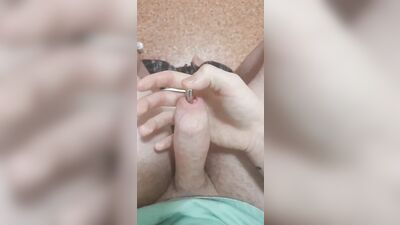 Cumming Back with More Amateur Porn - Uncut Teen Sounding!