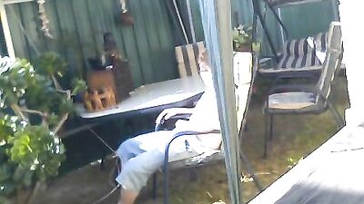 Backyard Fun: Amateur Bareback Action!