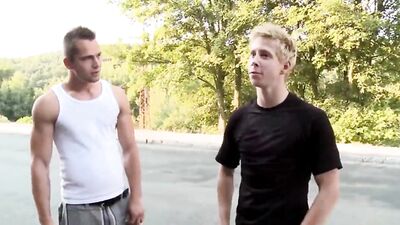 Outdoor Bliss: Bareback with a Twink and a Beast!