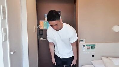 Asian Bareback Rent Boy Smoothies with White Guy - Action Cum Shots