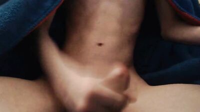 My First Wank into Condom (Gay Porn)