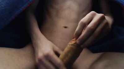 My First Wank into Condom (Gay Porn)
