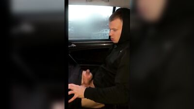 Car Wankin Blond Boys - Hoping For More Risky Action!