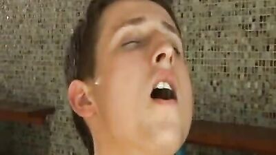 Horny Bare Boys: Oral Cum Shots on Each Place