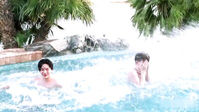 Gangbang Twinks: Ready with Buddies Gay Porn