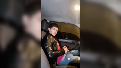 Gay Porn Car Ride with Amateur Straight Boys