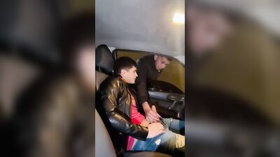 Gay Porn Car Ride with Amateur Straight Boys
