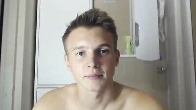 Hot Blond Boys Porn Goes Wild in the Bathhouse!