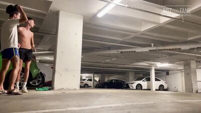 Car park blowjob twink: Oral Public Outside adventures