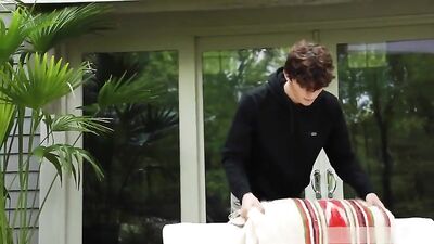 Hardcore backyard boys set fire to the screen with their steamy sex escapades!