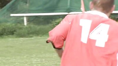 Football Lads Off The Pitch: Bareback Cum Shots and More Raw Cocks!