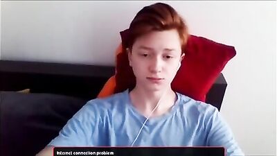 Gay Porn Twink in Bed - Redheads & Straight Boys Web-Cam