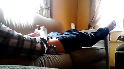 Uncut Twink Delivers Intense Cumshot Porn!