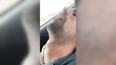 Car Twink BJ - Cock Juice and Web-Cam Action!