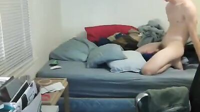 Boys Pillow Fuck: Dildo and Porn Lad Delights!