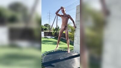 Trampoline Boys - Big Floppy Cocks Unleashed!