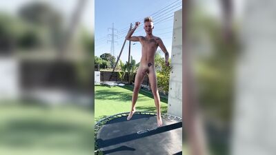 Trampoline Boys - Big Floppy Cocks Unleashed!