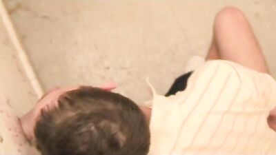 Toilet Bareback Cum Shots - A Gay Porn Video Adventure!