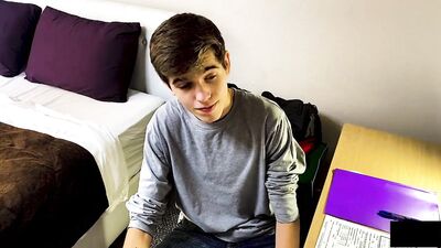 Gay Porn Cute Boy Banged by Daddy - Bareback Tube Action