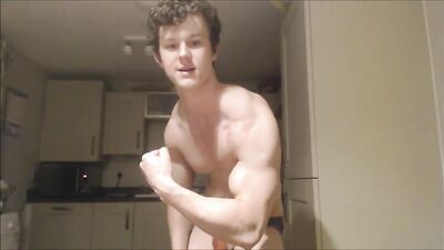 Flexing Fun: Straight Muscle Boys in Action!