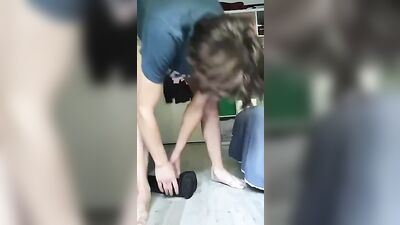 Young Twink Rides the Giant Fat Dong Web-Cam!