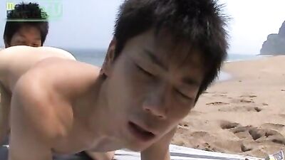 Asian Bareback Beach Sex - Ikemashi Coastal Adventure