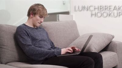 Raw Lunchbreak Hookup: Blond Boys Cum Shots