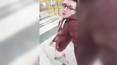 Gay Porn Twink In Public Boys Sex!