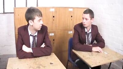 Gay Private School Boys Porn: First Time Oral Explosion!