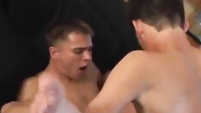 Gay Porn Shoot Hot Cum Into Twinks Ass!