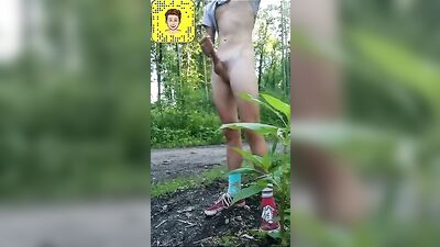 Gay Outdoor Snapchatters: Exploring the Wild Side!